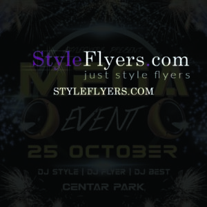 Mega Event PSD Flyer Template