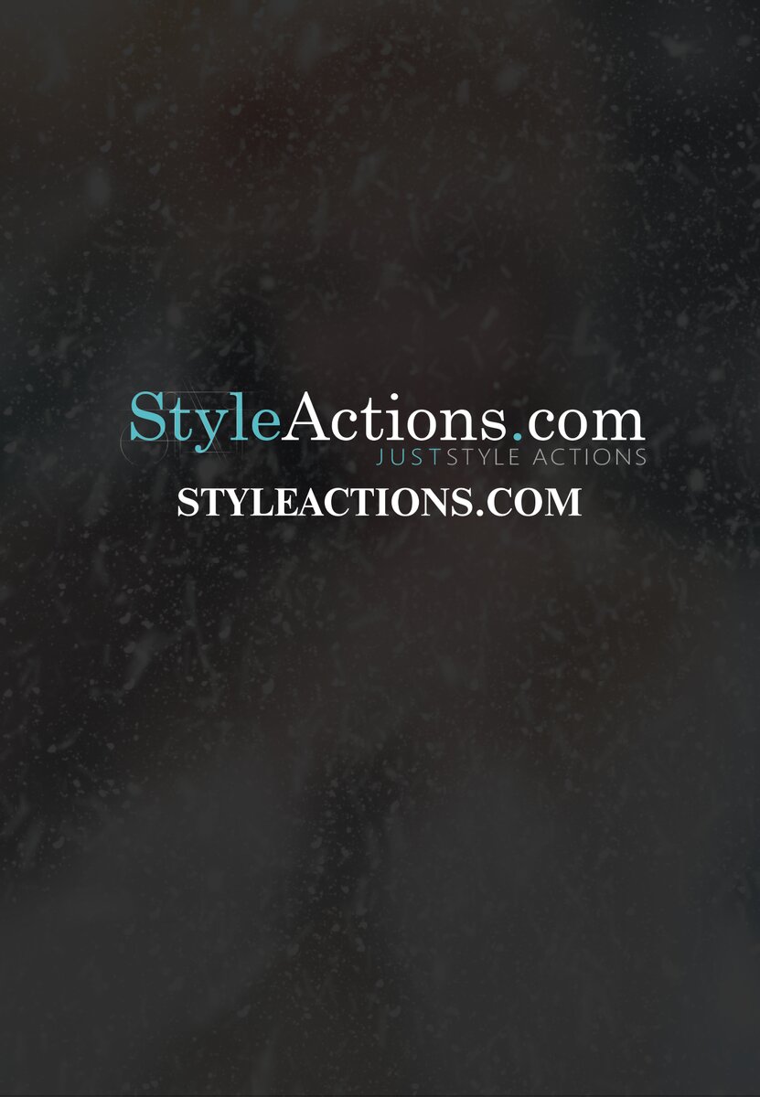 Snow Storm Action for Photoshop