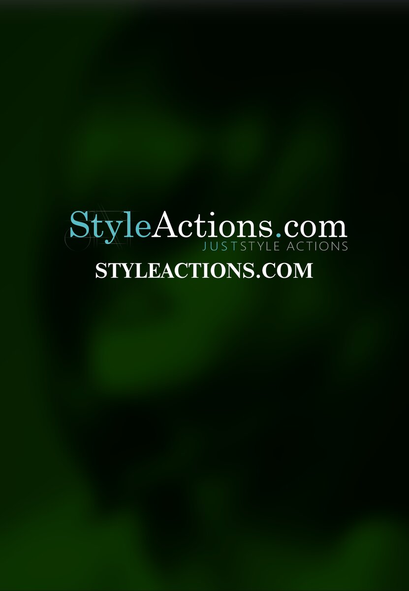 Green Douton Photoshop Avction Photoshop Action