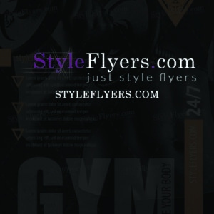 gym(4) PSD Flyer Template