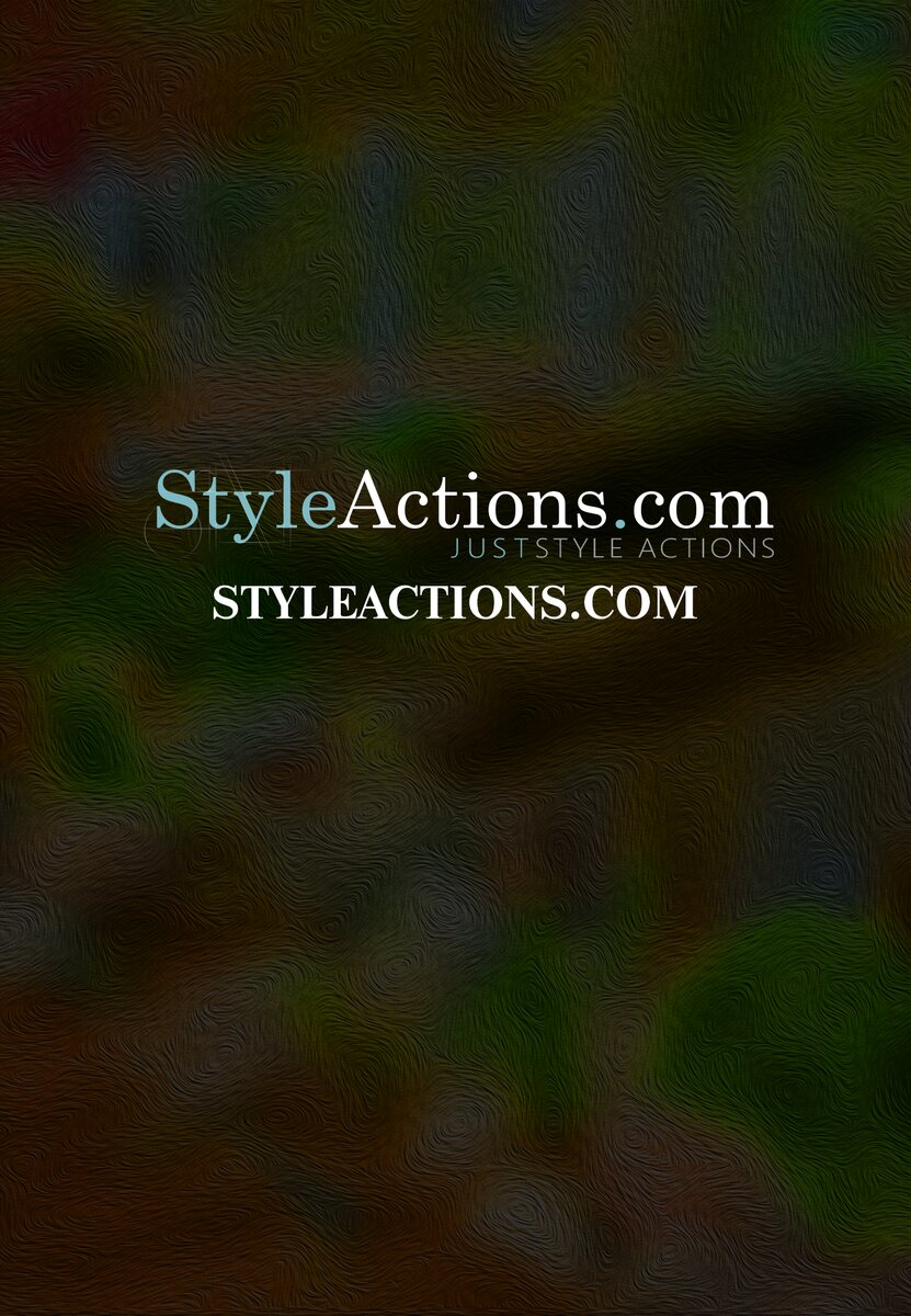 Colorful Oil Painting Action