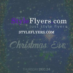 Christmas Eve Flyer