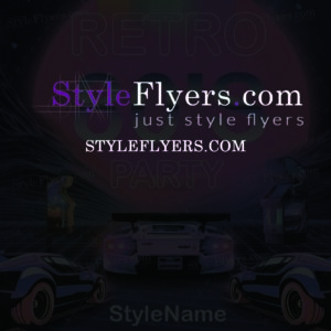 80's Retro Flyer