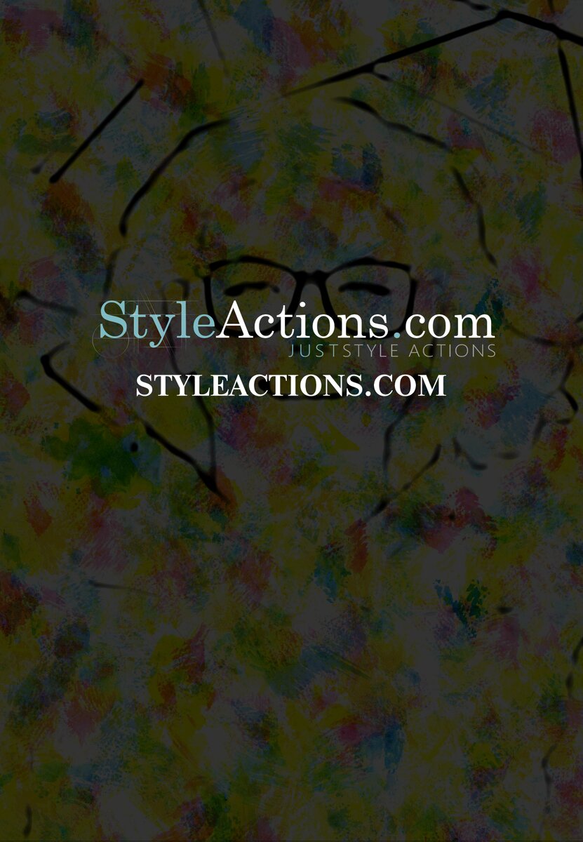 Coloured Sketch Paints Photoshop Action
