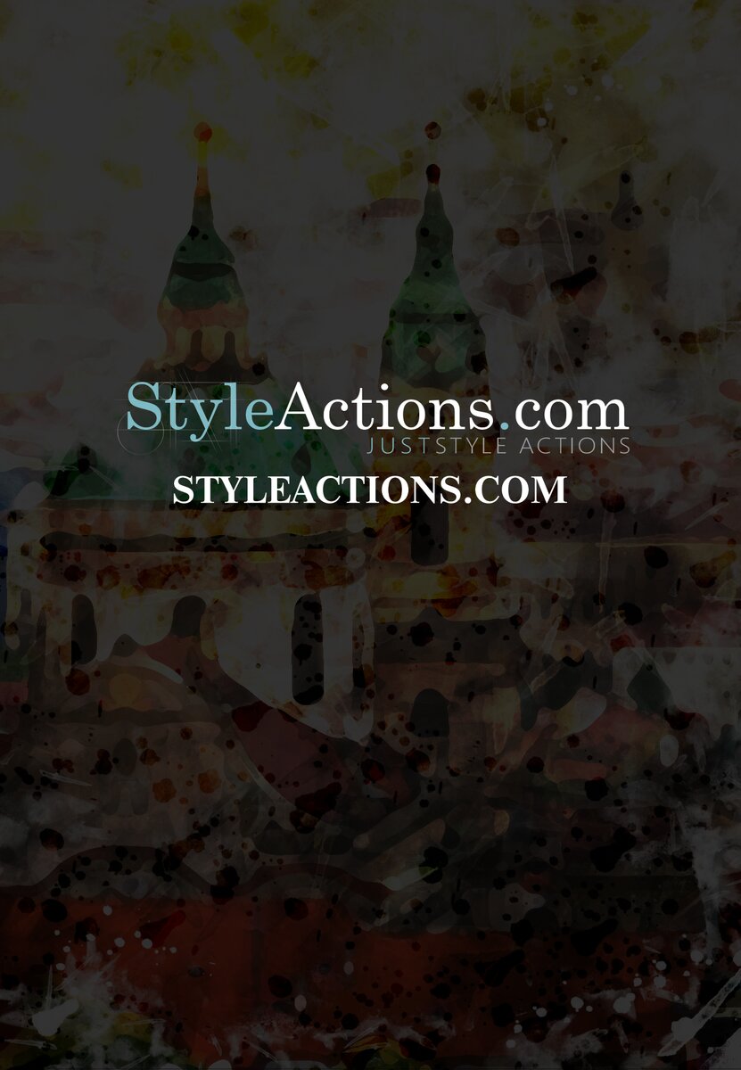 Architecture Watercolors Photoshop Action