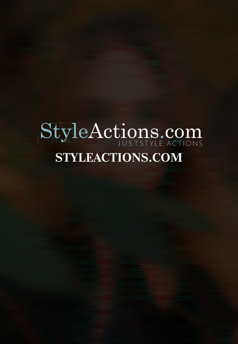 Glitch Photoshop Action 6
