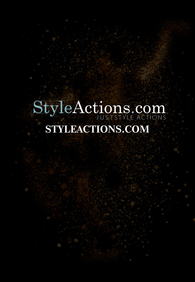 Golden Bubbles Photoshop Action
