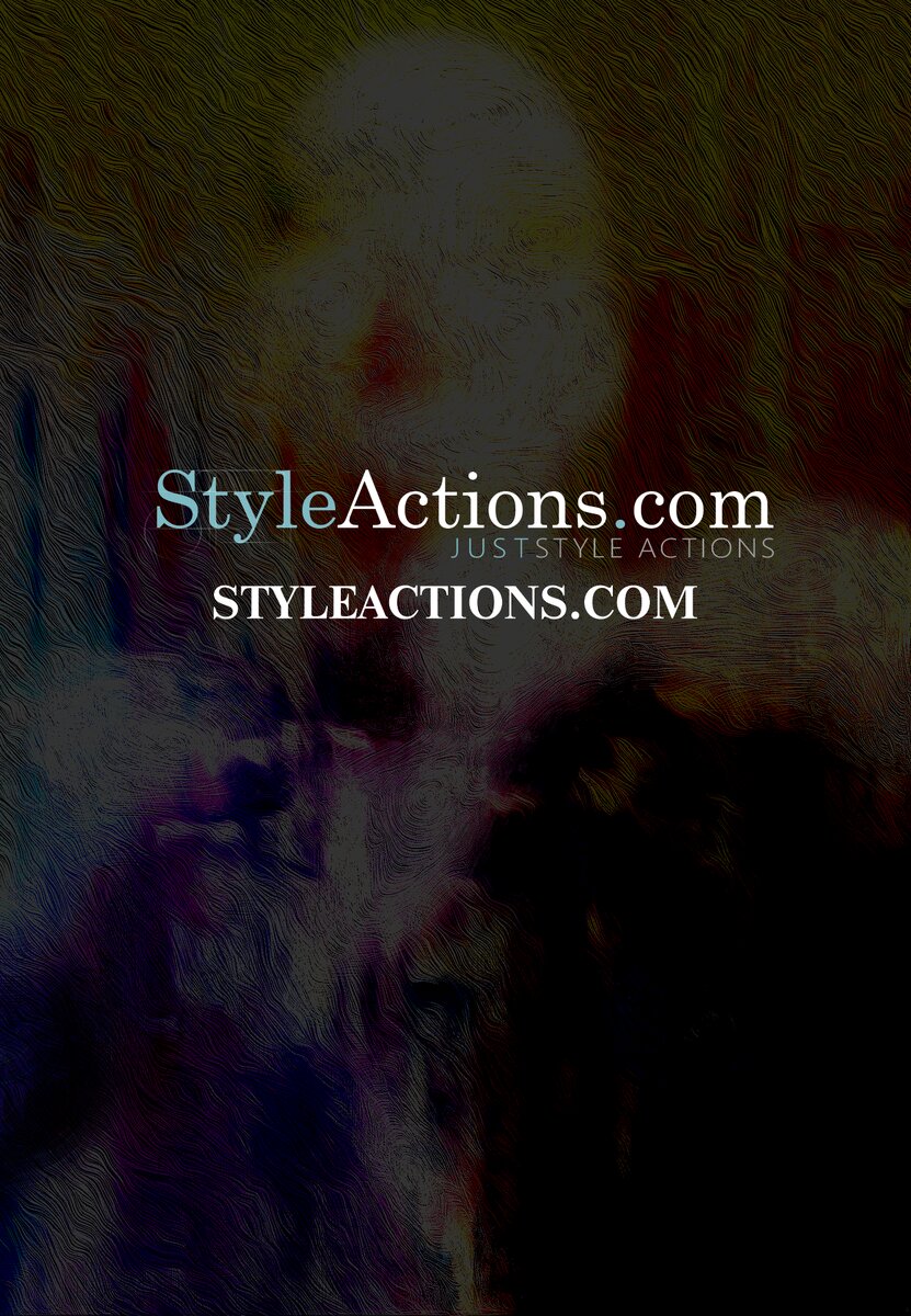 Abstract Oil Painting Photoshop Action