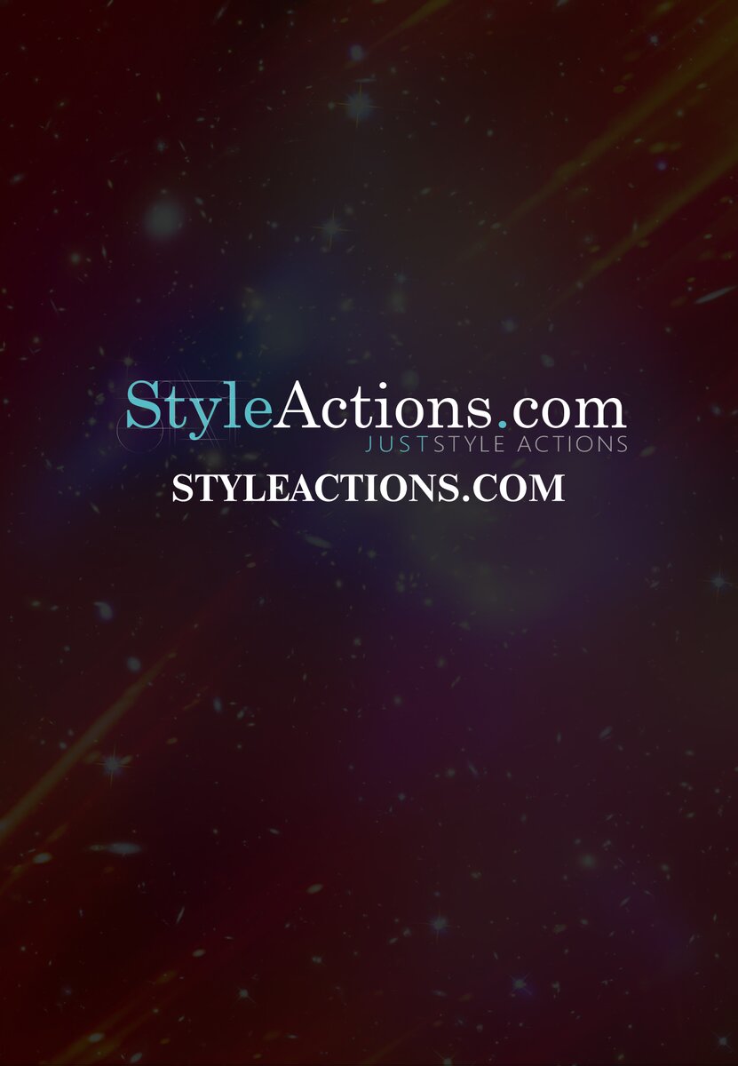 Post Processing Photoshop Action