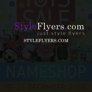 toys sale PSD Flyer Template