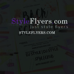 Back 2 School PSD Flyer Template