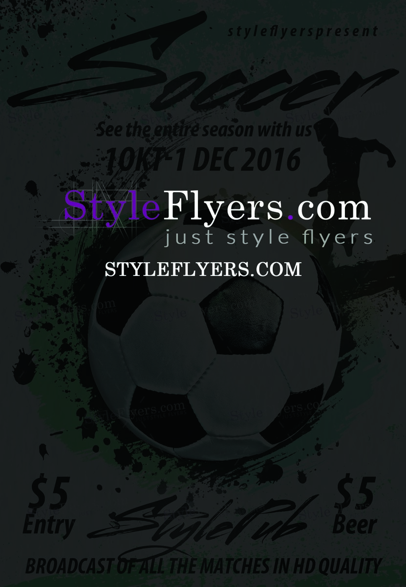 Soccer Flyer