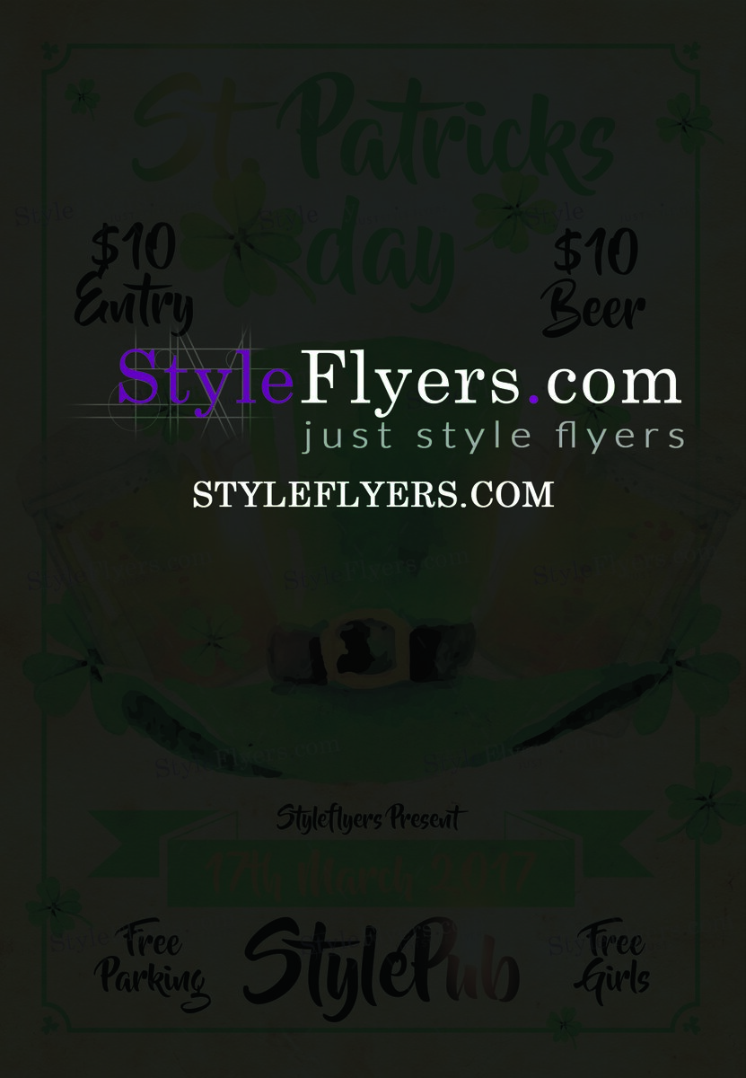 St PSD Flyer Template