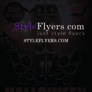Halloween PSD Flyer Template