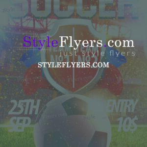 Soccer PSD Flyer Template