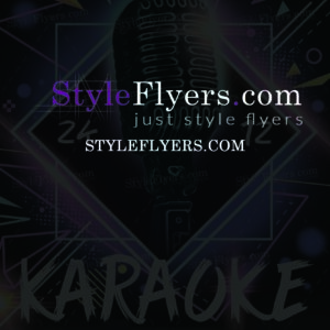 karaoke(3) PSD Flyer Template