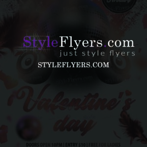 Valentines Day PSD Flyer Template