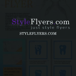 Dental PSD Flyer Template