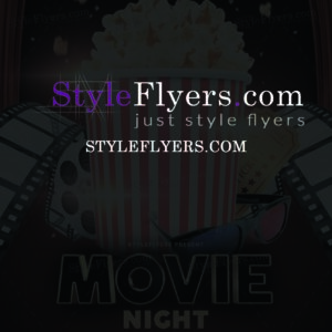 Movie Night PSD Flyer Template