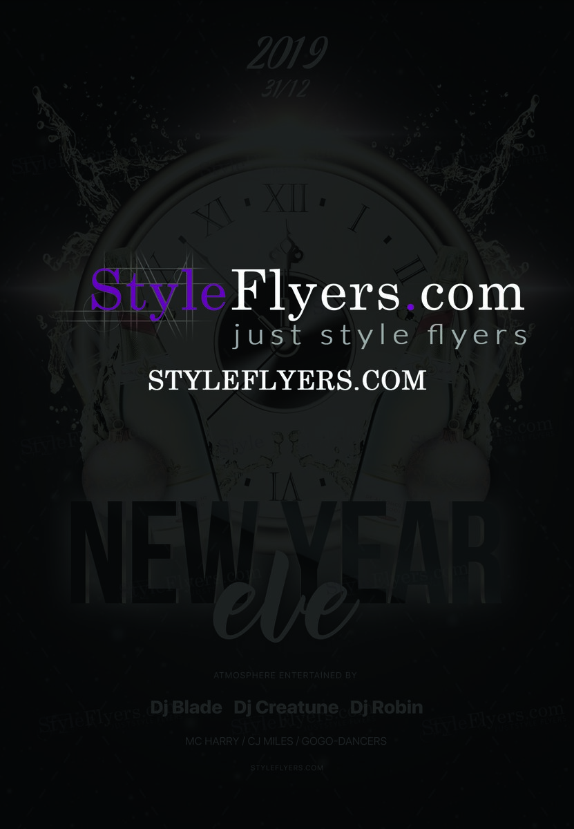 New Year Eve PSF Flyer Template