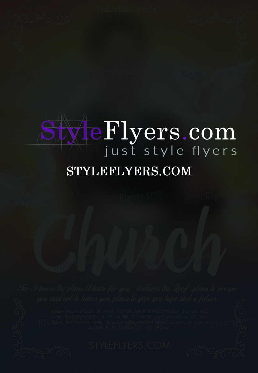 Church PSD Flyer Template