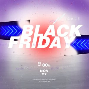 blackfriday free PSD Flyer Template