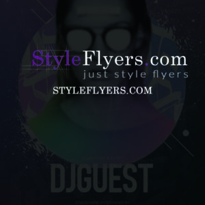 DJ Guest PSD Flyer Template
