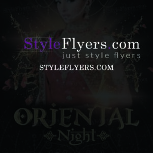 Oriental Night PSD Flyer Template
