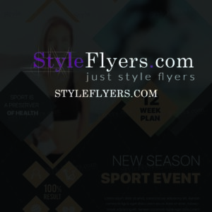 New Season Sport Event PSD Flyer Template